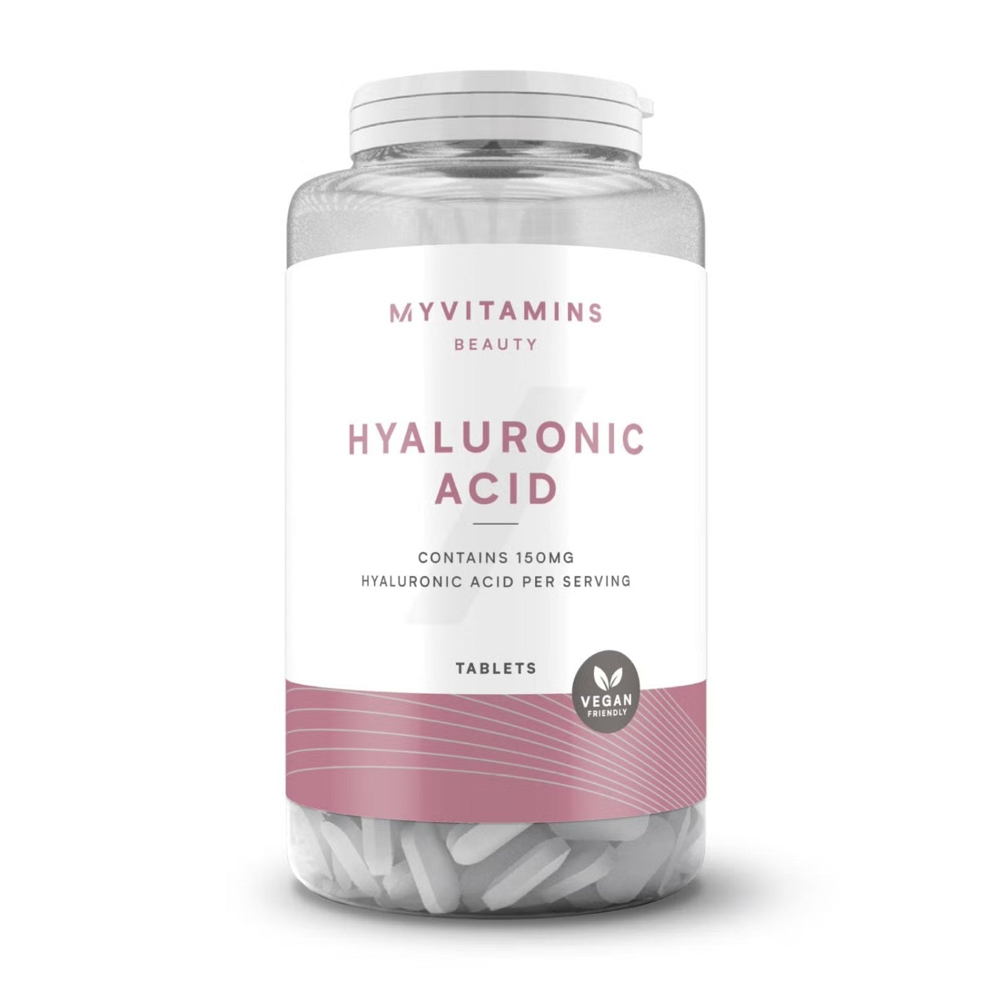 Hyaluronic Acid Tablets
High-strength. 150mg hyaluronic acid in every tablet