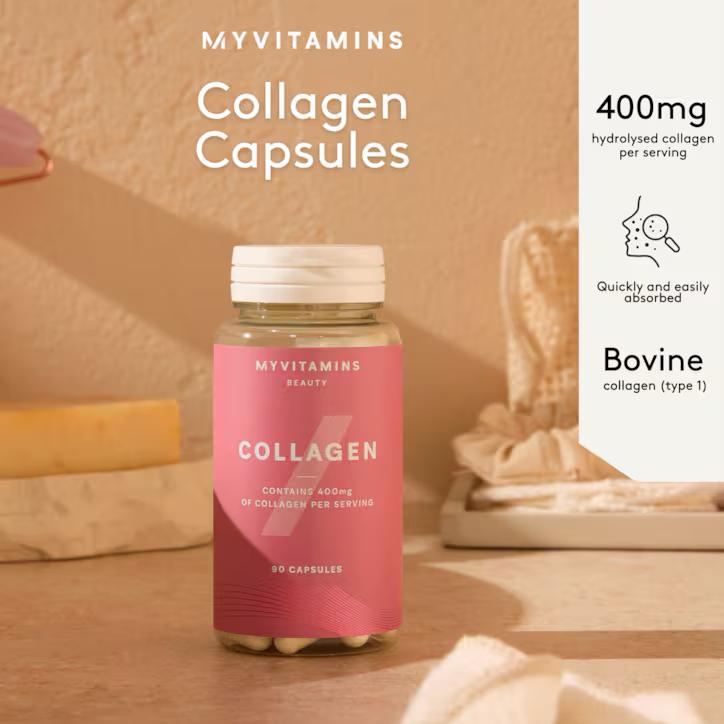 Myvitamins Beauty Collagen 90-Capsules.(3-Months Supply)UK🇬🇧 Product Barcode:5056104501610
