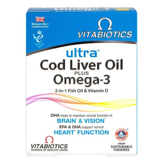 Vitabiotics Ultra cold liver & omega 3 oil