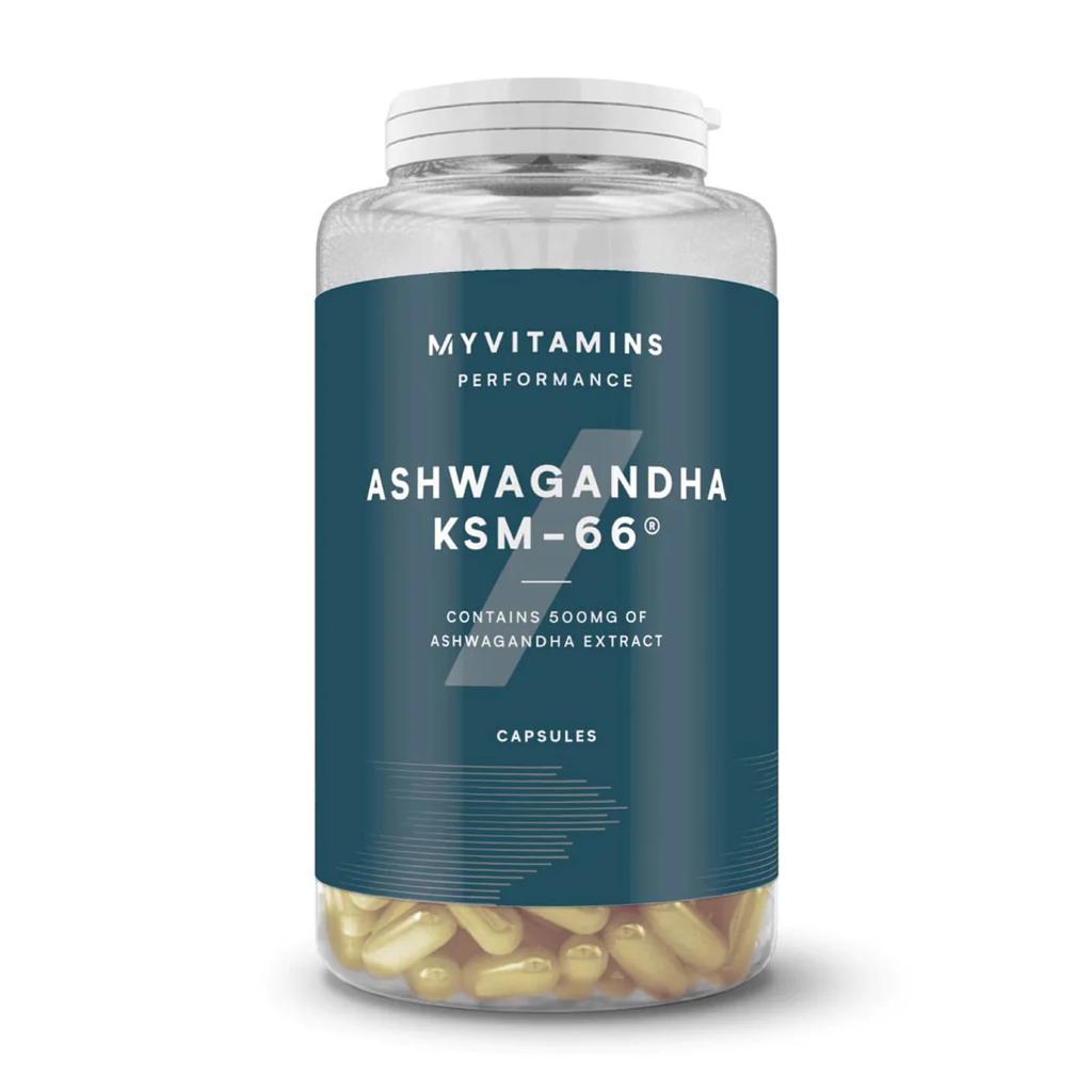 Ashwagandha KSM66 Capsules Branded, full-spectrum root extract 90-Capsules