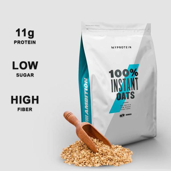 100% Instant Oats 1-kg Vanilla Flavoring