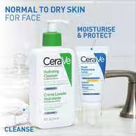 CeraVe AM Facial Moisturiser SPF50 Normal to Dry Skin 52ml