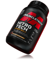 MuscleTech NitroTech 100% Whey Gold Protein Powder.