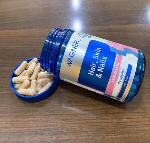 Wagner Hair, Skin & Nails (100-Capsules) 100% Australia