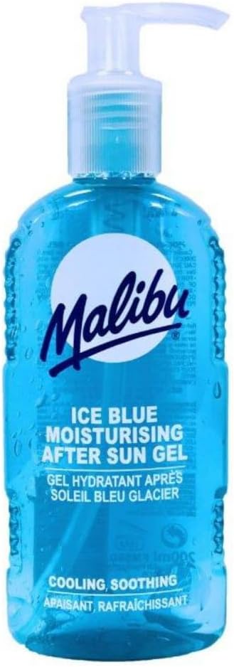 Malibu Sun After Sun Care, Cooling and Soothing Moisturising Gel, Aloe Vera, 200ml