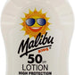 Malibu Kids SPF 50 Sun Lotion, Moisturising Kids Sunscreen for Body, 100ml | High Protection Sun Cream for Children, Water Resistant, Summer Essential