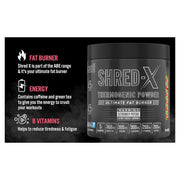 APPLIED NUTRITION SHRED-X FAT BURNER 300G