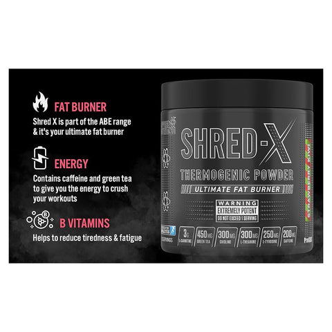 APPLIED NUTRITION SHRED-X FAT BURNER 300G