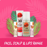 Malibu Sun SPF 30 Lip Balm Sunscreen, Watermelon, Mint and Vanilla, 3 x 5g, | High Protection SPF, For Dry Lips, Summer Essentials, Multipack