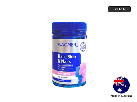 Wagner Hair, Skin & Nails (100-Capsules) 100% Australia