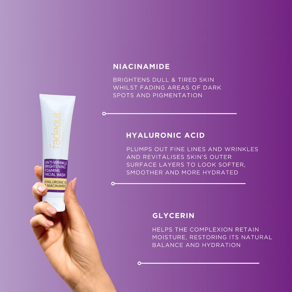 Anti-Wrinkle Brightening Facial Wash