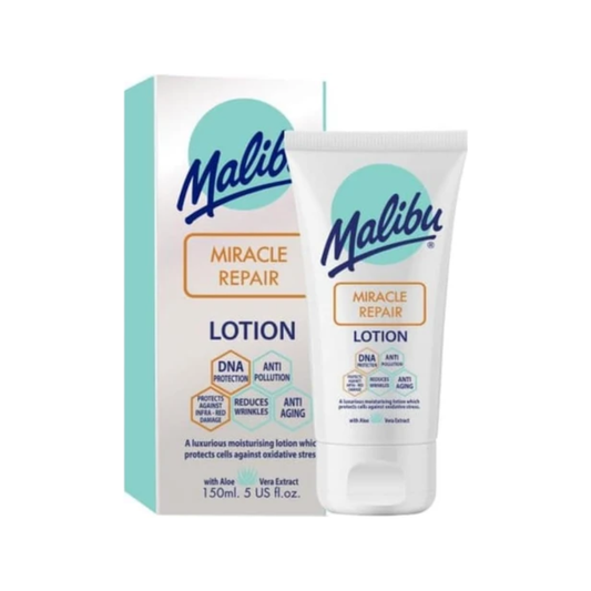Malibu Sun Ultra Hydration Lotion, Moisturising After Sun & Daily Body Lotion, Anti-Ageing Skincare with Collagen Stimulating Care, 150ml