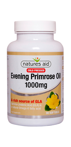Natures Aid Evening Primrose Oil (Cold Pressed) 1000mg
