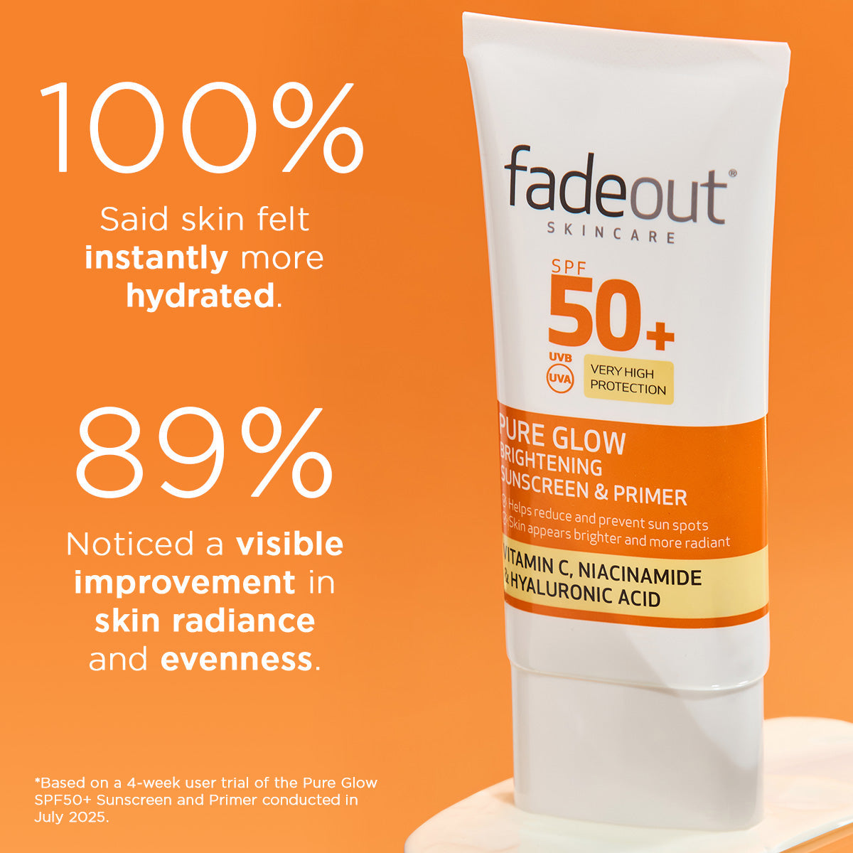 Pure Glow Brightening Sunscreen & Primer SPF50+
