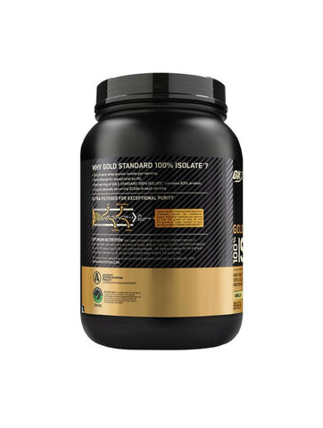 Optimum Nutrition Gold Standard 100% Isolate Protein Powder 930g