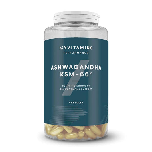 Ashwagandha KSM66 Capsules Branded, full-spectrum root extract 90-Capsules