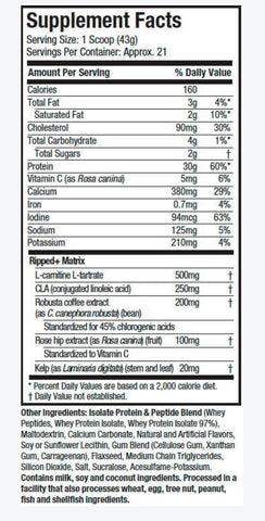 Nitro-Tech Ripped 4-LBS Chocolate Fudge Brownie