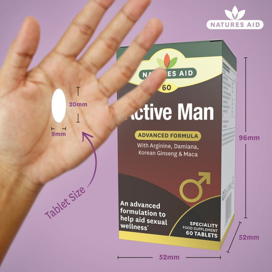 Natures Aid Active Man 60 Tablets