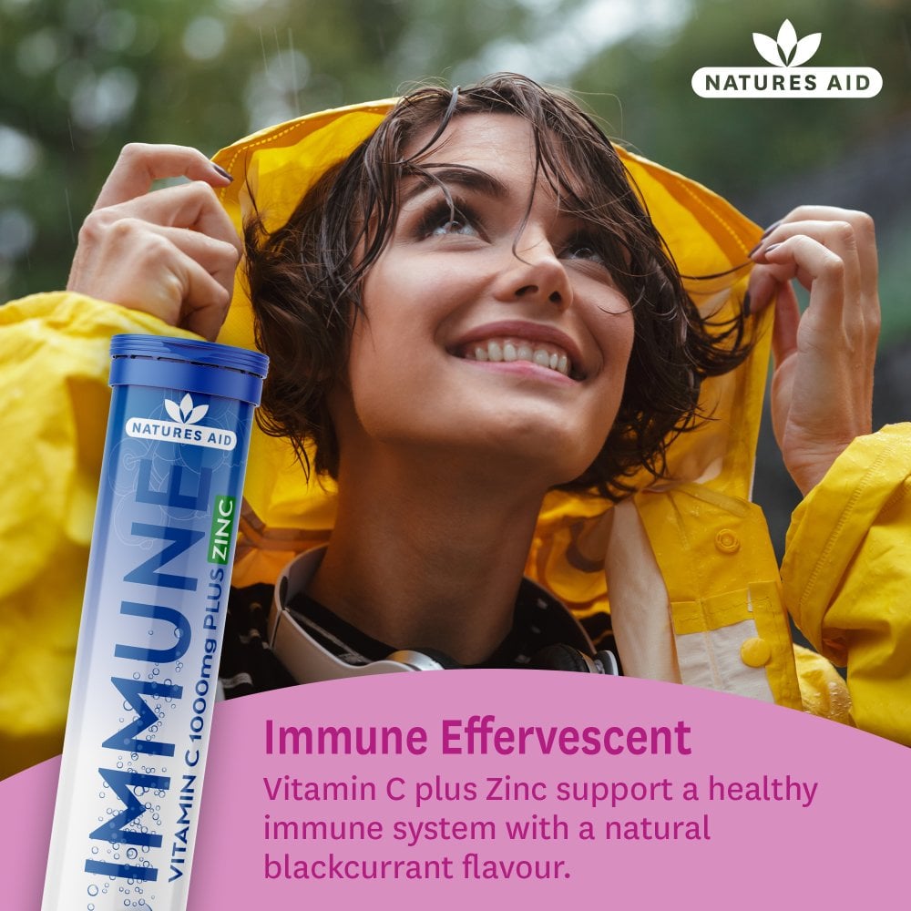 Natures Aid Immune Effervescent 1000mg