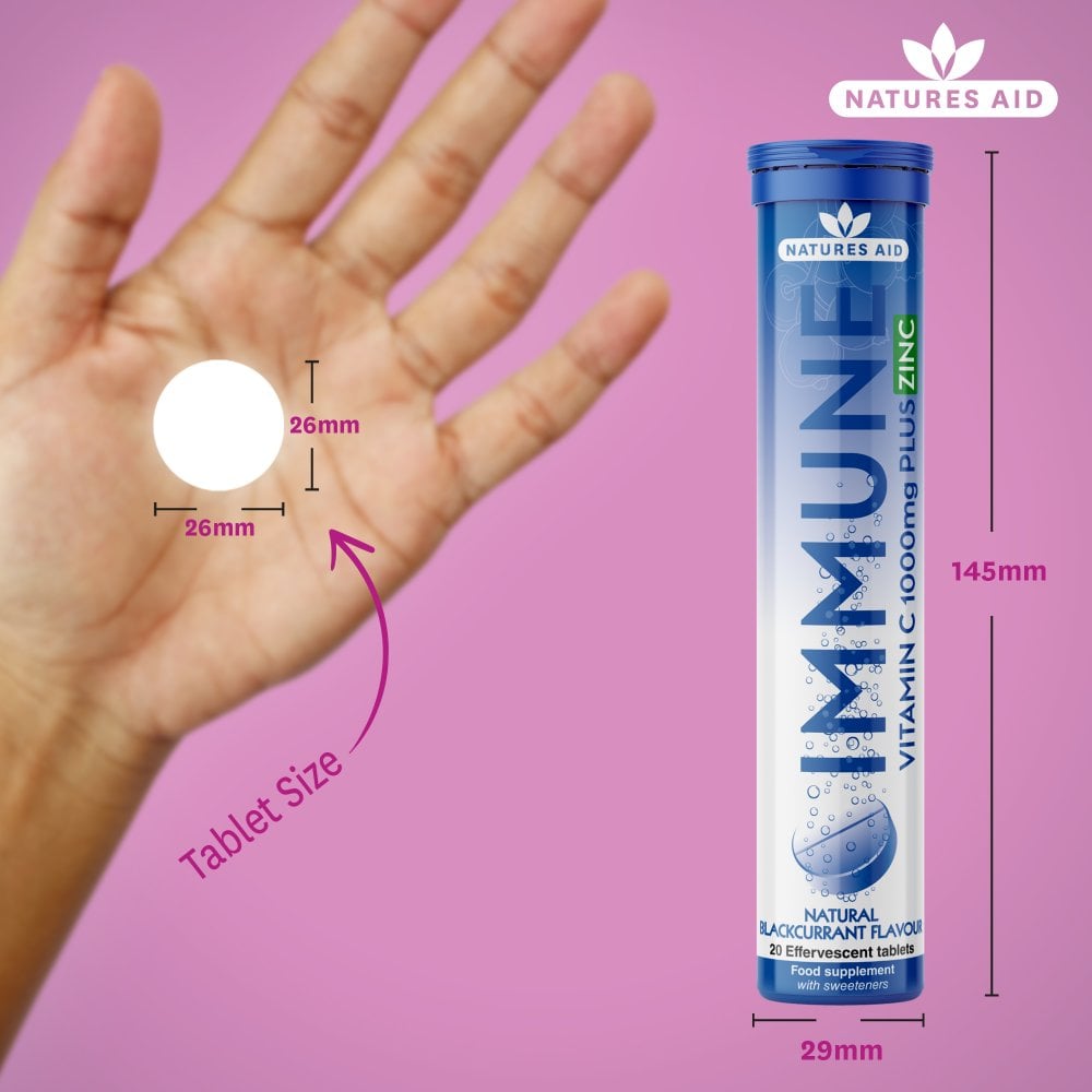 Natures Aid Immune Effervescent 1000mg