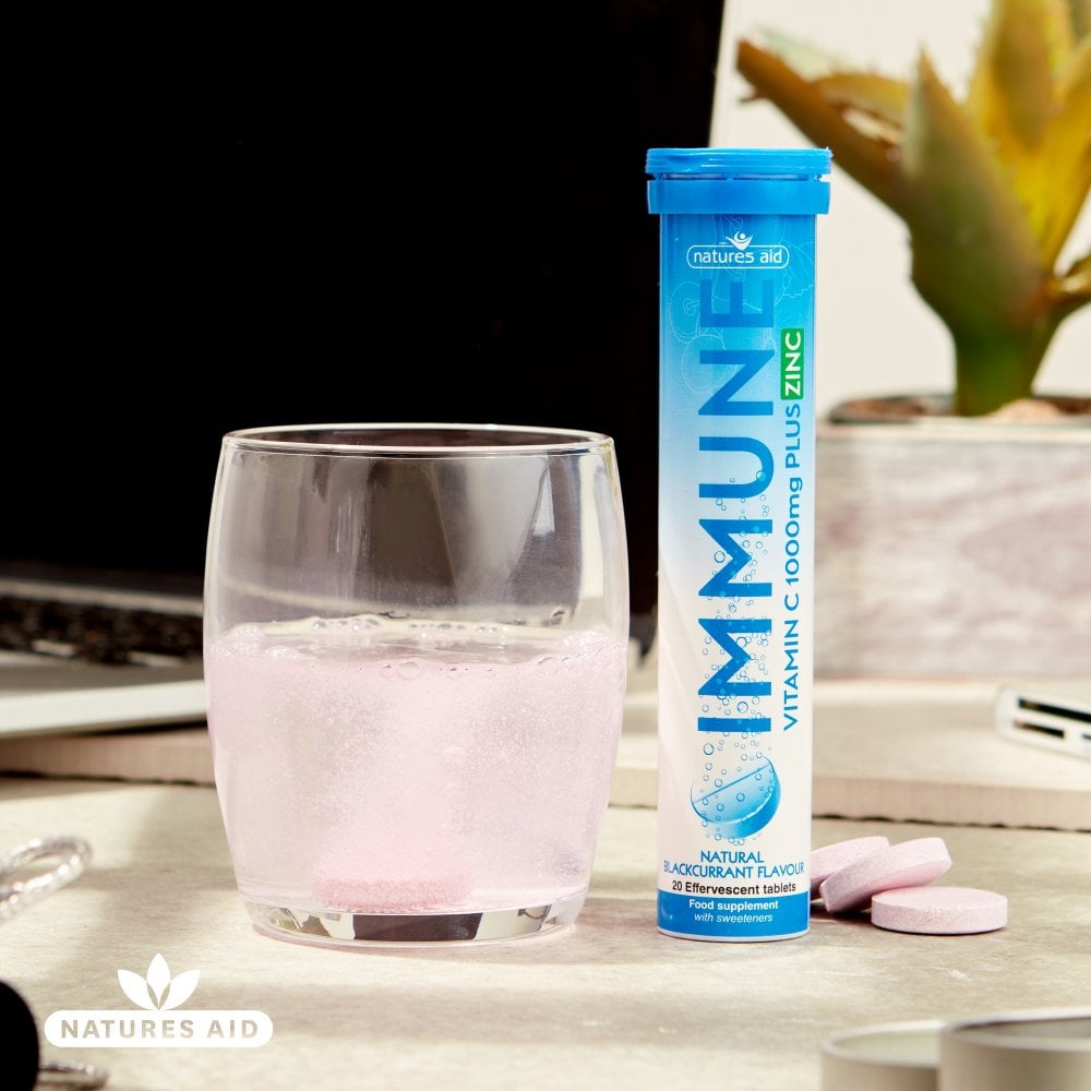 Natures Aid Immune Effervescent 1000mg