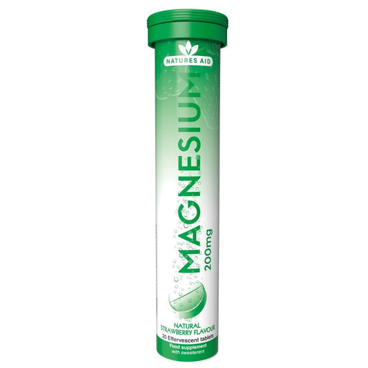 Natures Aid Magnesium Effervescent 200mg