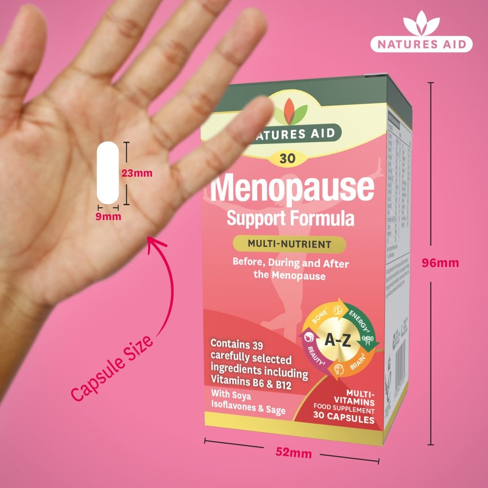 Natures Aid Menopause Support Formula 30 Capsules