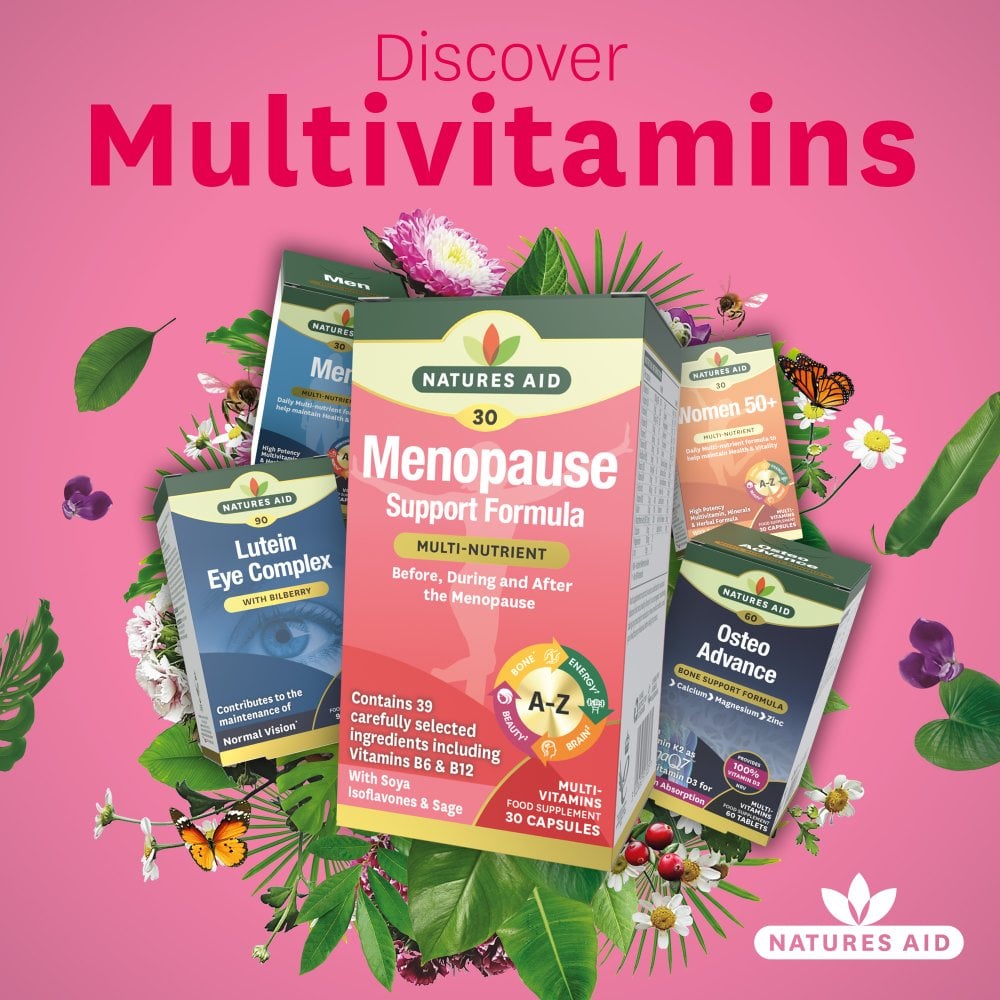 Natures Aid Menopause Support Formula 30 Capsules