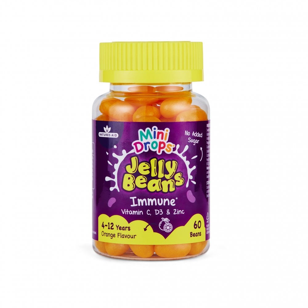 Natures Aid Mini Drops Jelly Beans Immune 60 Beans
