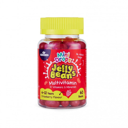 Natures Aid Mini Drops Jelly Beans Multivitamin 60 Beans