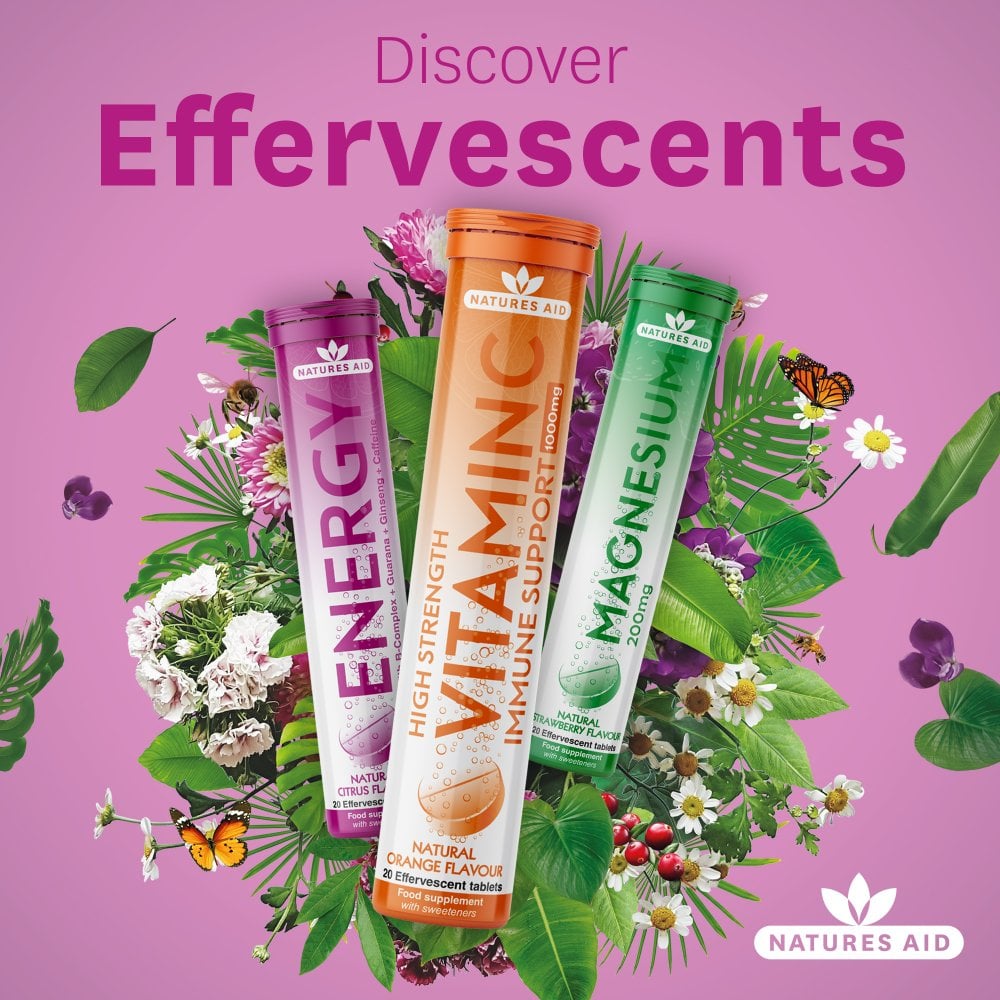 NATURES AID Vitamin C 1000mg Effervescent