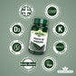 Natures Aid Vitamin K2 MenaQ7 (with Vitamin D3) 30 Capsules