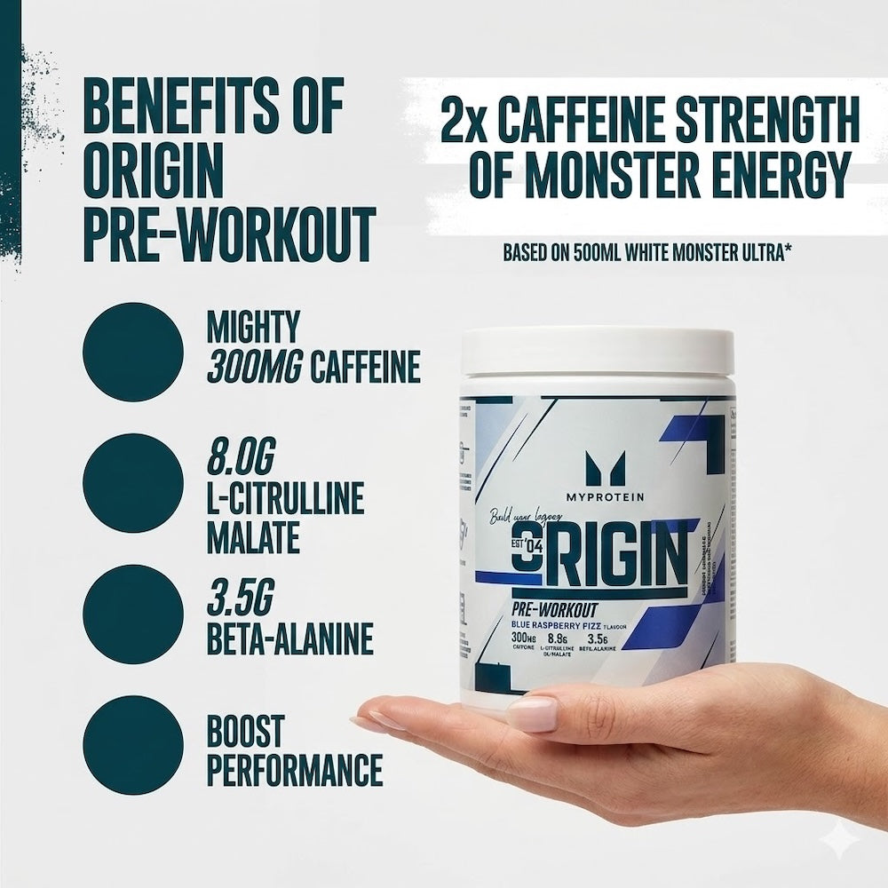 Origin Pre-Workout (Alpha) - 600G - 30servings - Orange Mango Soda