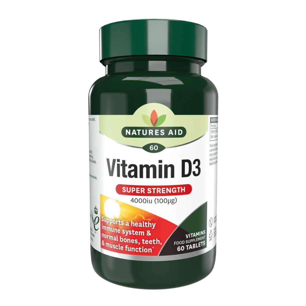 NATURES AID Vitamin D3 4000iu 60 Tablets