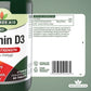 NATURES AID Vitamin D3 4000iu 60 Tablets